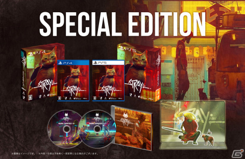 PS5/PS4「Stray」のパッケージ版が11月22日に発売！アクリルジオラマスタンドなどが付いたスペシャルエディションもの画像8