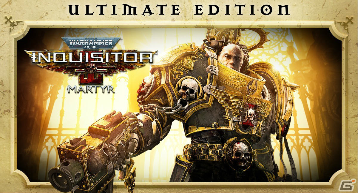 「ウォーハンマー 40,000: Inquisitor - Martyr Ultimate Edition」がPS5で10月12日に発売！25種類のDLCを収録の画像1