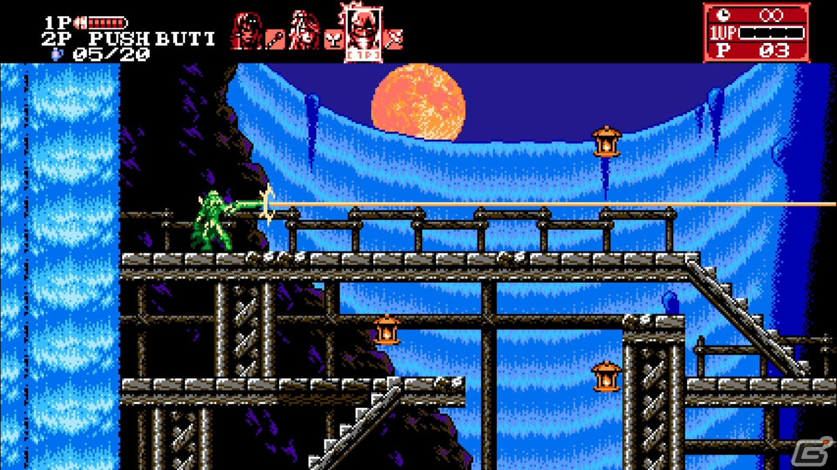 2D横スクロールACT「Bloodstained: Curse of the Moon Chronicles」が発売！夏目裕司氏による描き下ろし記念壁紙が無料配布の画像10