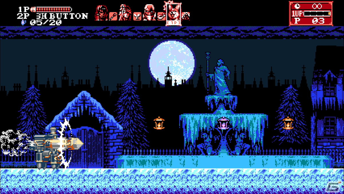 2D横スクロールACT「Bloodstained: Curse of the Moon Chronicles」が発売！夏目裕司氏による描き下ろし記念壁紙が無料配布の画像11