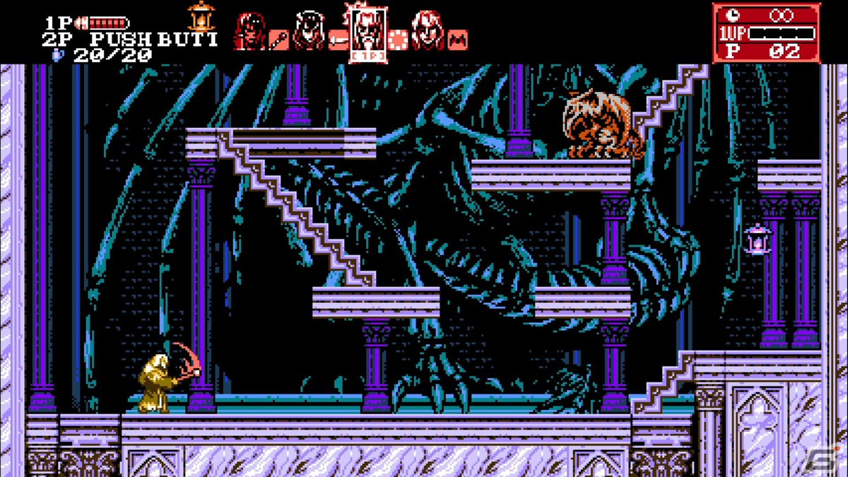 2D横スクロールACT「Bloodstained: Curse of the Moon Chronicles」が発売！夏目裕司氏による描き下ろし記念壁紙が無料配布の画像7