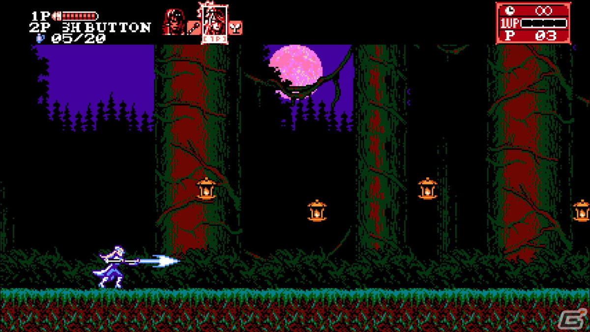 2D横スクロールACT「Bloodstained: Curse of the Moon Chronicles」が発売！夏目裕司氏による描き下ろし記念壁紙が無料配布の画像9
