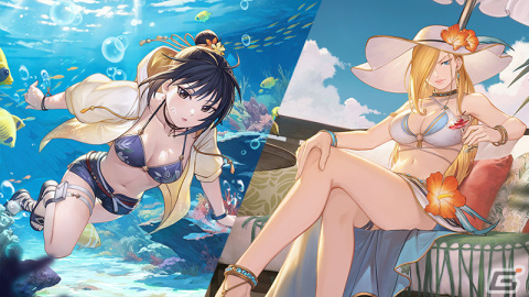 「鋼の錬金術師 MOBILE」水着衣装のオリヴィエとランファンが登場！最大70回分ガチャ無料の「1周年記念前夜祭特別キャンペーン」も開催の画像2