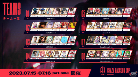 「CR CUP VALORANT」第5回がDMM TVで無料公式配信！トッププロやストリーマーたちが競い合う白熱のプレイを楽しもうの画像2