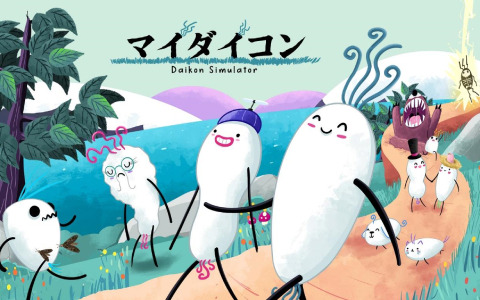 大根として生きる人生シム「マイダイコン- Daikon Simulator」Switch版が7月20日にリリース！