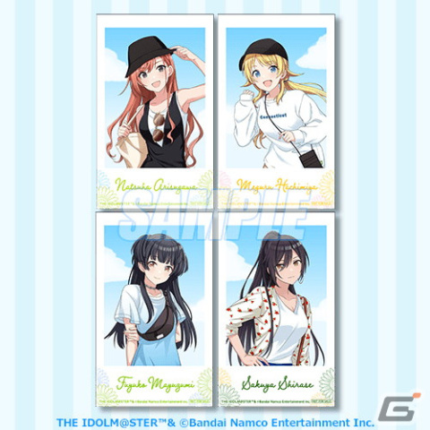 「シャニマス」八宮めぐる、白瀬咲耶、有栖川夏葉、黛 冬優子が夏のお出かけファッションで登場！オンラインくじ第二弾が7月20日より販売の画像18