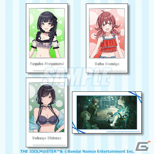 「シャニマス」八宮めぐる、白瀬咲耶、有栖川夏葉、黛 冬優子が夏のお出かけファッションで登場！オンラインくじ第二弾が7月20日より販売の画像11