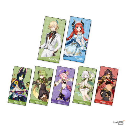 GiGOと「原神」のコラボキャンペーンが7月29日から開催！カーヴェ＆ニィロウのロングクッションやおすわりぬいぐるみが続々登場の画像2