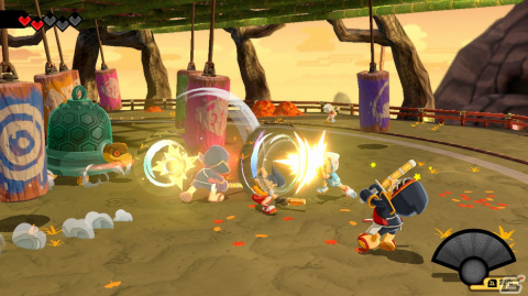 新作3Dアクションゲーム「御伽活劇 豆狸のバケル ～オラクル祭太郎の祭難！！～」が月刊コロコロコミックでマンガ連載決定！の画像3