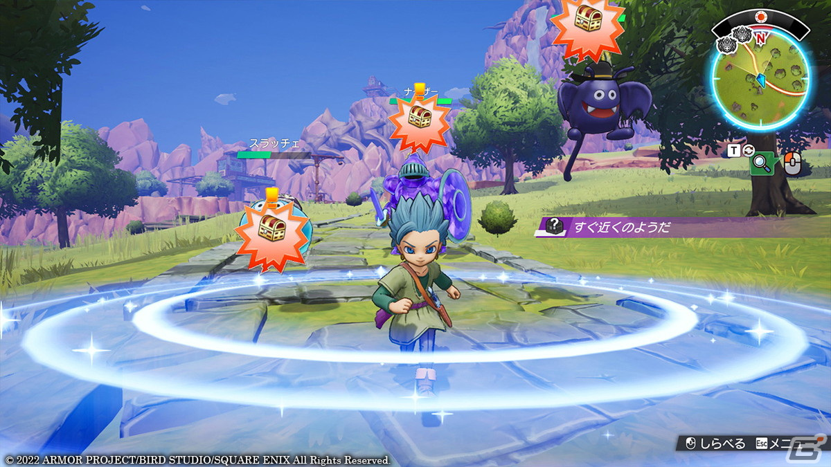 Steam版「ドラゴンクエスト トレジャーズ　蒼き瞳と大空の羅針盤」が本日発売！グラフィックの画質やフレームレートの向上、実績に対応の画像5