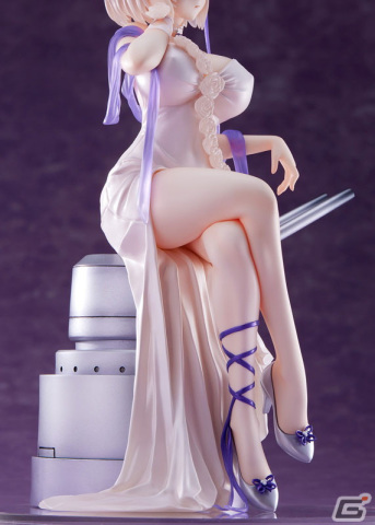 「アズールレーン」ダイドー級軽巡洋艦“シリアス”が「ホワイトローズ」の衣装でフィギュア化！の画像7