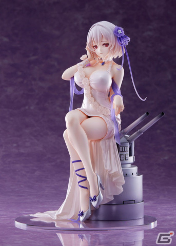 「アズールレーン」ダイドー級軽巡洋艦“シリアス”が「ホワイトローズ」の衣装でフィギュア化！の画像9