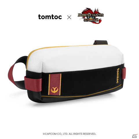 こんがり肉がボディバッグに！「モンスターハンター」×tomtocコラボによるバッグや刺繍ステッカーが登場の画像22