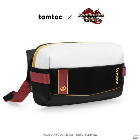 こんがり肉がボディバッグに！「モンスターハンター」×tomtocコラボによるバッグや刺繍ステッカーが登場の画像23