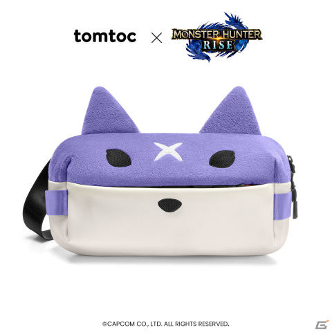 こんがり肉がボディバッグに！「モンスターハンター」×tomtocコラボによるバッグや刺繍ステッカーが登場の画像28