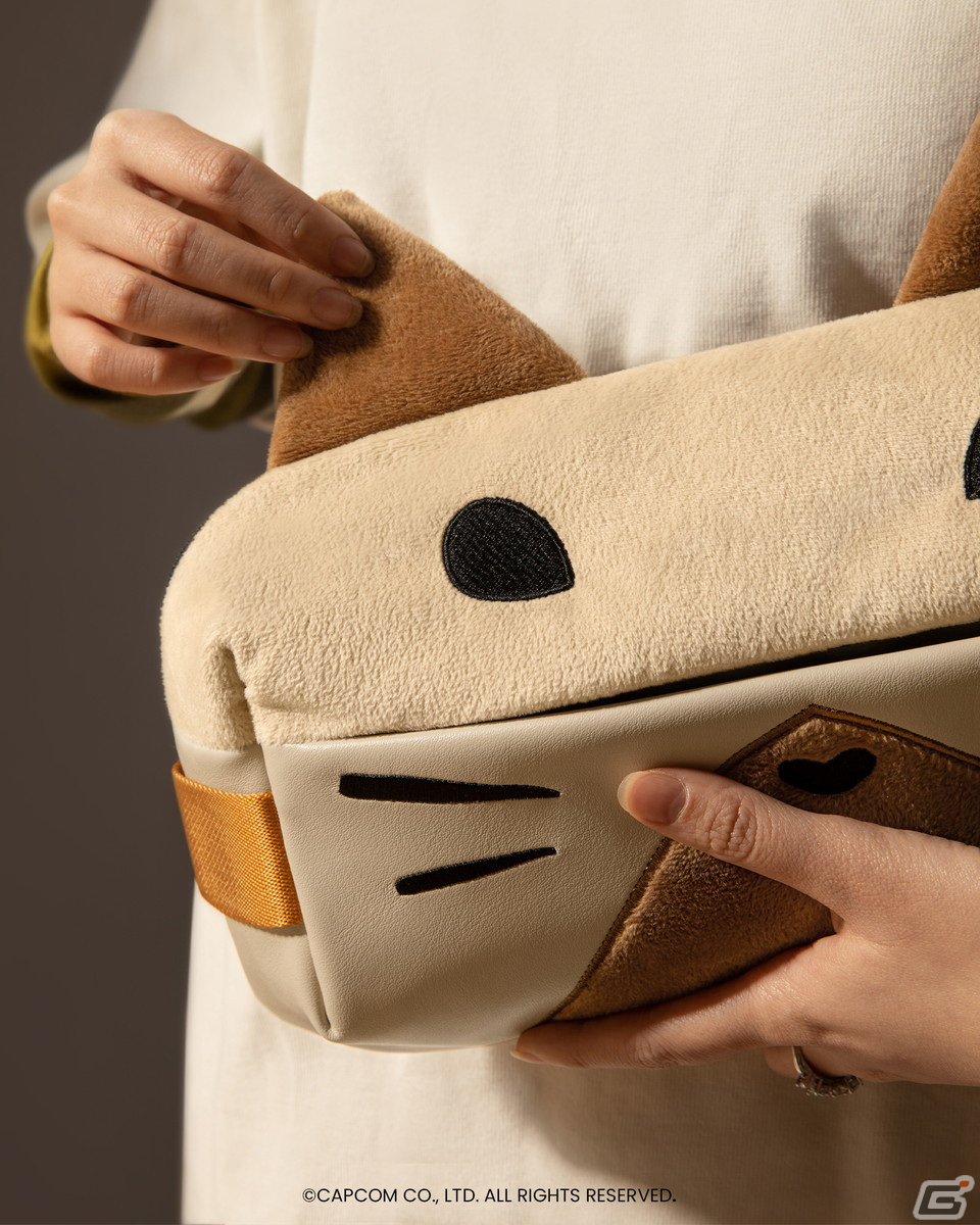 こんがり肉がボディバッグに！「モンスターハンター」×tomtocコラボによるバッグや刺繍ステッカーが登場の画像9