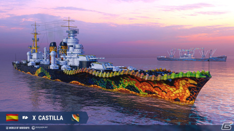 「World of Warships」と「アズレン」のコラボ第5弾が決定！コロラド、チェシャー、プリンツ・ハインリヒがボイス付き艦長として登場の画像3