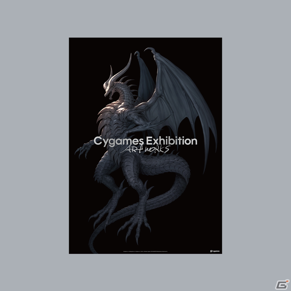 Cygames展 Artworks」のグッズが公開！バハムートをデザインした