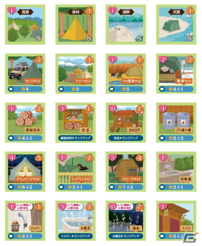 人気No.1キャンプ場を目指す経営戦略ボードゲーム「キャンプ社長」がMakuakeにて先行販売！遊びながら金銭感覚や経営力を身に付けようの画像4