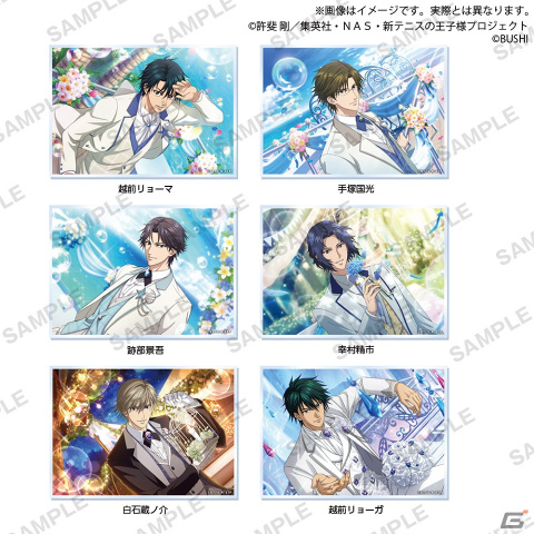GiGOで「新テニスの王子様 RisingBeat」コラボキャンペーンが7月22日より開催！オリジナルグッズが買えるポップアップイベントもの画像2