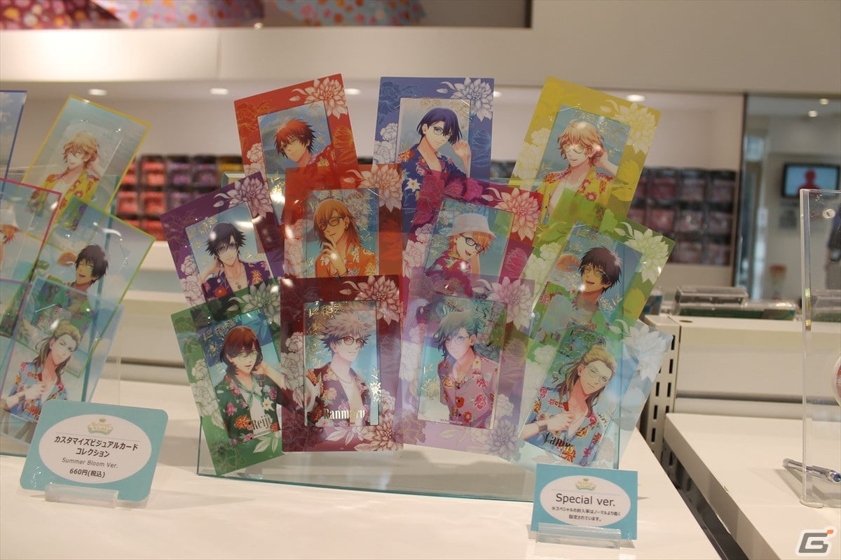 アイドルたちが夏らしい装いに！10周年を迎えたコンセプトショップ「うたの☆プリンスさまっ♪ SHINING STORE」内覧会をレポートの画像14