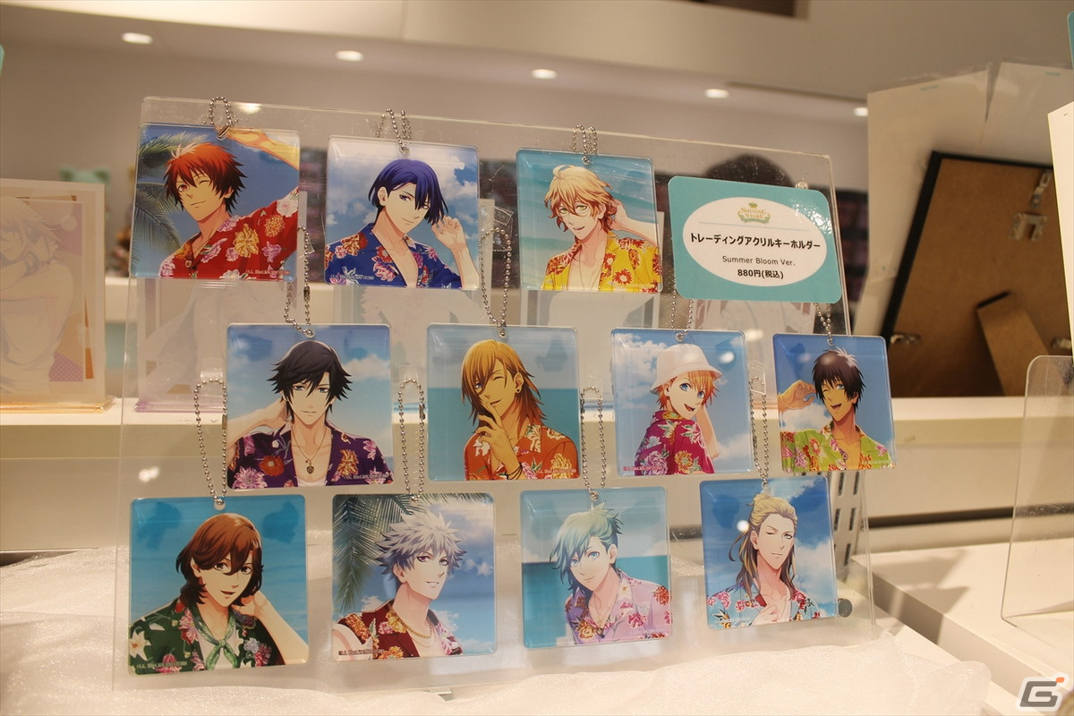 アイドルたちが夏らしい装いに！10周年を迎えたコンセプトショップ「うたの☆プリンスさまっ♪ SHINING STORE」内覧会をレポートの画像16