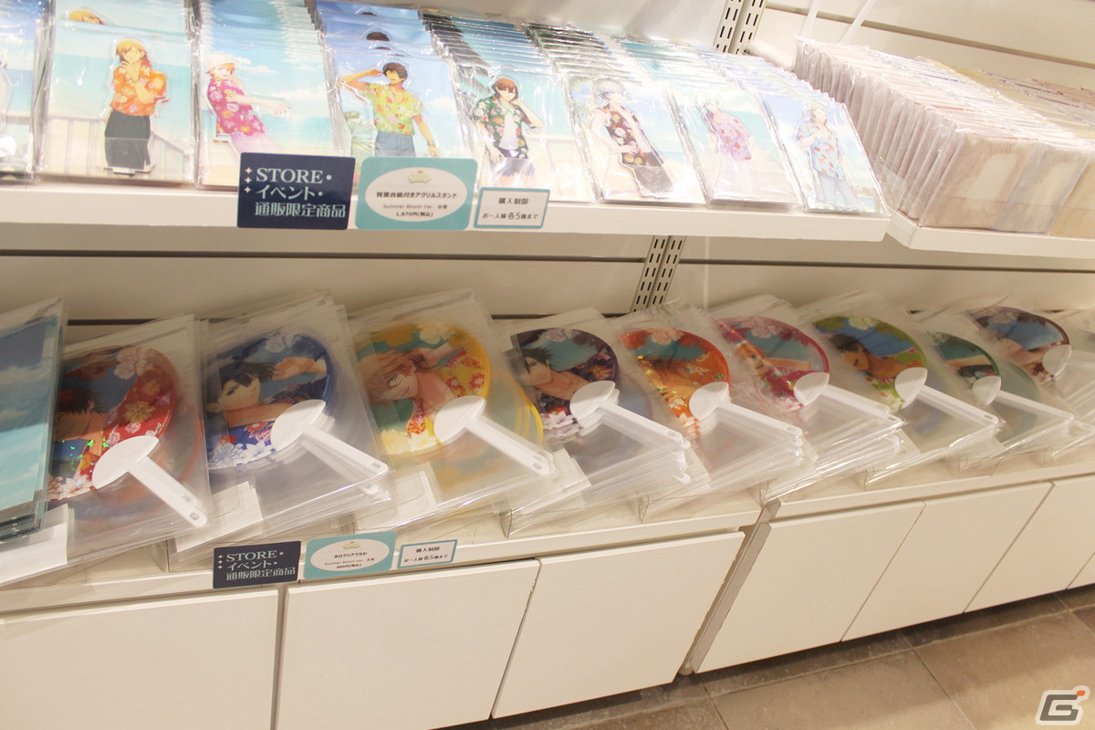 アイドルたちが夏らしい装いに！10周年を迎えたコンセプトショップ「うたの☆プリンスさまっ♪ SHINING STORE」内覧会をレポートの画像21