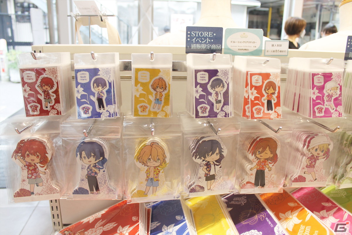 アイドルたちが夏らしい装いに！10周年を迎えたコンセプトショップ「うたの☆プリンスさまっ♪ SHINING STORE」内覧会をレポートの画像25