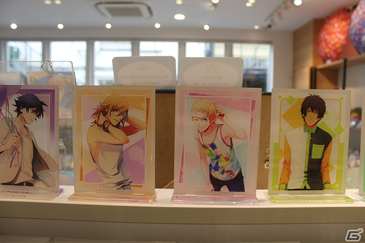 アイドルたちが夏らしい装いに！10周年を迎えたコンセプトショップ「うたの☆プリンスさまっ♪ SHINING STORE」内覧会をレポートの画像33