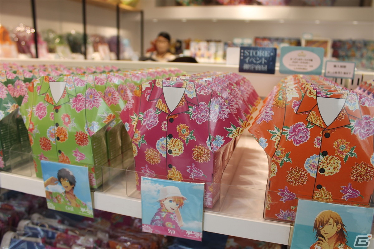 アイドルたちが夏らしい装いに！10周年を迎えたコンセプトショップ「うたの☆プリンスさまっ♪ SHINING STORE」内覧会をレポートの画像50