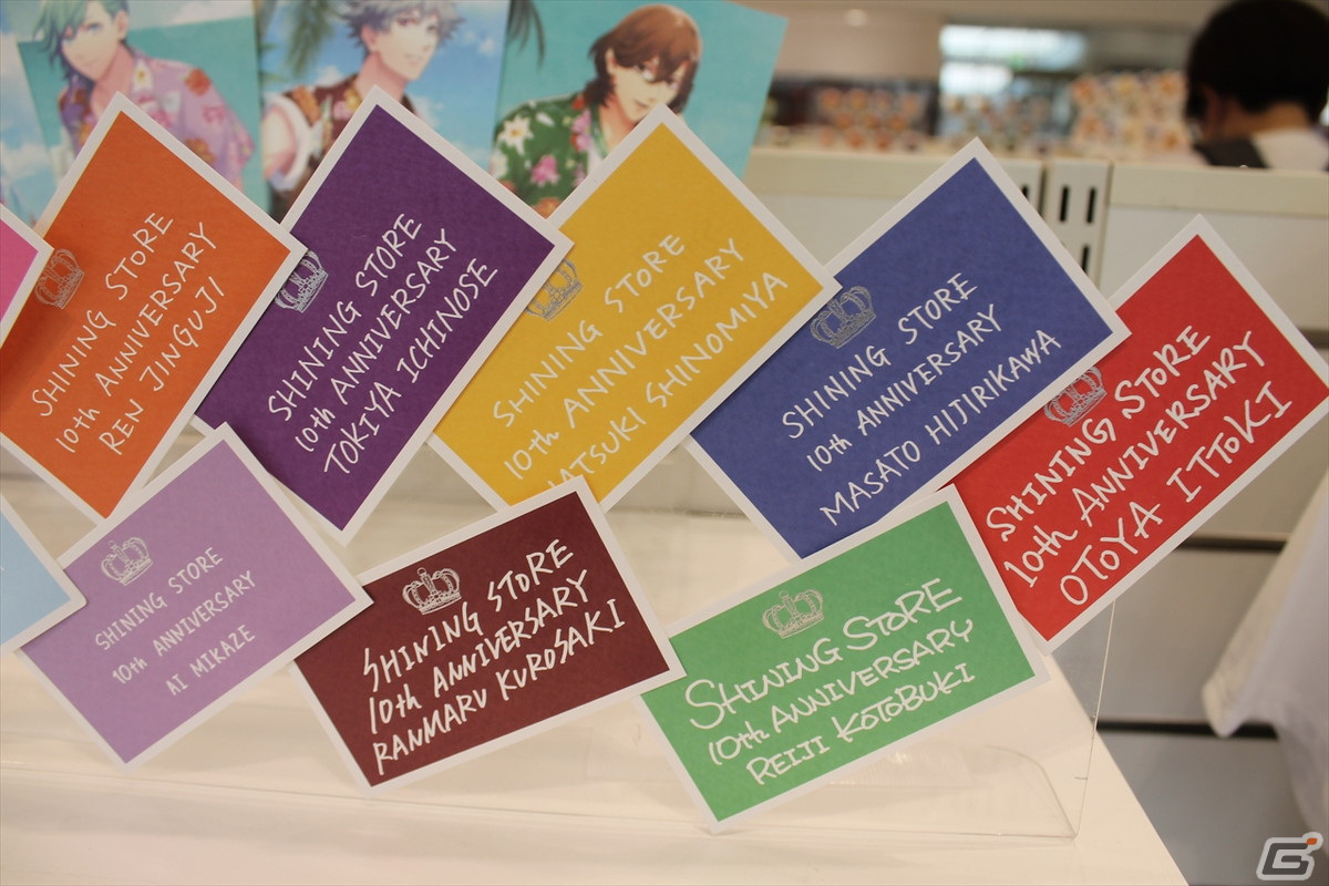 アイドルたちが夏らしい装いに！10周年を迎えたコンセプトショップ「うたの☆プリンスさまっ♪ SHINING STORE」内覧会をレポートの画像54
