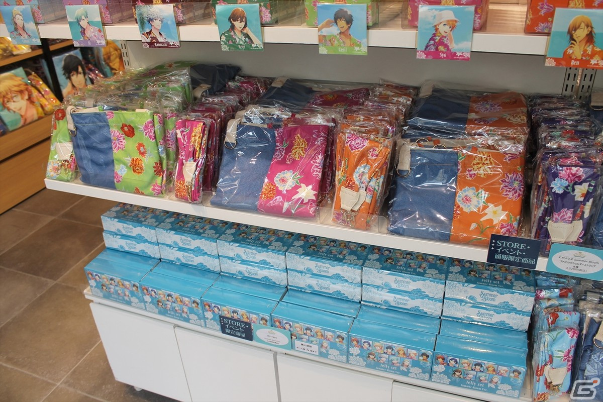 アイドルたちが夏らしい装いに！10周年を迎えたコンセプトショップ「うたの☆プリンスさまっ♪ SHINING STORE」内覧会をレポートの画像6