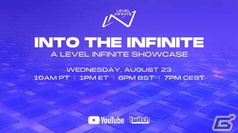Level Infiniteが「gamescom 2023」へ出展！オンラインイベント「INTO THE INFINITE: A LEVEL INFINITE SHOWCASE」を8月23日に配信の画像1
