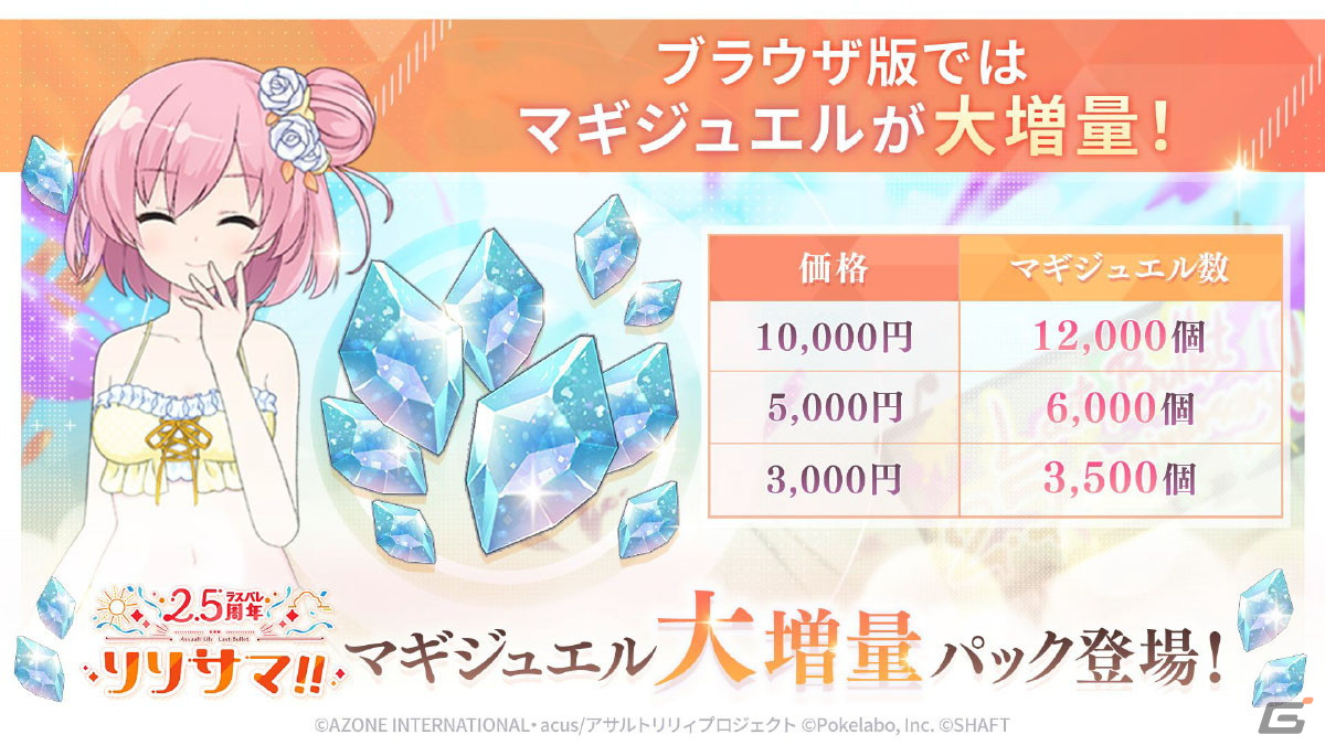 “リリサマ!!”の情報やテーマ楽曲「Wish Drop」がお披露目となった「ラスバレ」2.5周年公開生放送をレポート！の画像27