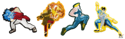 ストリートファイター6」刺繍ステッカー第2弾にリュウ、ケン、ガイル