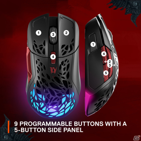 SteelSeriesから「ディアブロ IV」コラボ商品が日本初上陸！ヘッドセット、マウス、マウスパッドが7月28日より発売の画像8