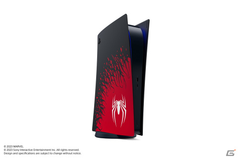 「Marvel's Spider-Man 2」特別仕様のPS5本体が数量限定で9月1日に発売！デジタルエディション用カバーとDualSenseワイヤレスコントローラーもの画像6
