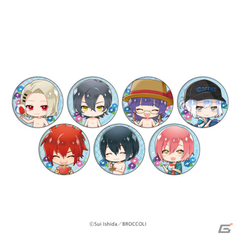 「ジャックジャンヌ」夏がテーマの新グッズがeeo Storeで発売！水着姿の「クォーツ」メンバーがデフォルメイラストで登場の画像3