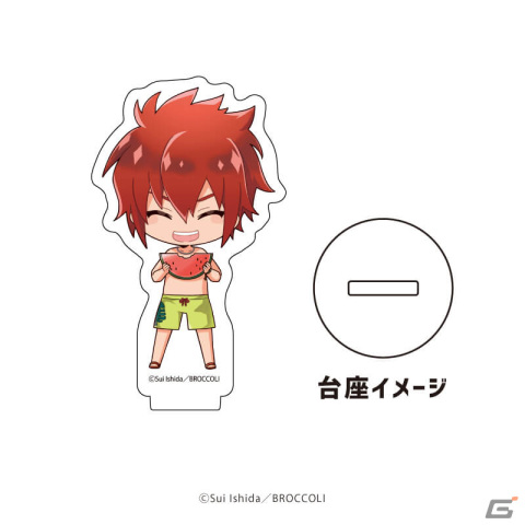 「ジャックジャンヌ」夏がテーマの新グッズがeeo Storeで発売！水着姿の「クォーツ」メンバーがデフォルメイラストで登場の画像9