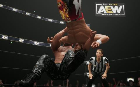 7月23日に開催される「WRESTLE PETER PAN 2023」両国国技館大会の会場で「AEW:Fight Forever」の即売＆特典会が実施