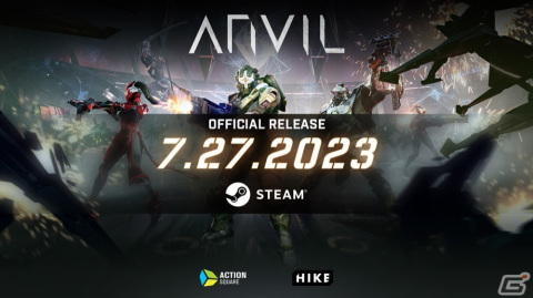 ローグライクSTG「ANVIL」がSteamで7月27日に正式リリース！プレイヤー間で白熱の対戦を楽しめるPvPモードを実装の画像1
