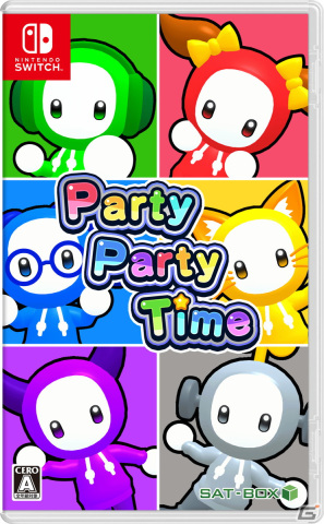 「パーティパーティタイム」のSwitchパッケージ版が10月26日に発売！7つのDLCを収録しゲームの種類は78種にの画像1