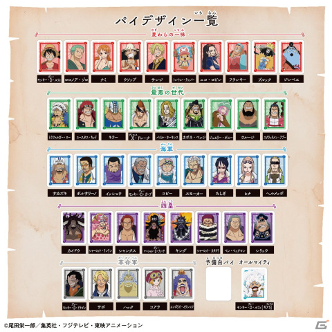 「ONE PIECE」のキャラクター41人が登場の「ドンジャラNEO ONE PIECE」が8月5日に発売！の画像2
