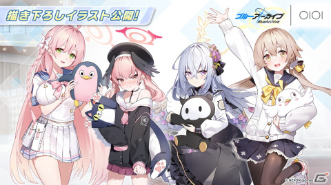 「ブルアカ」水着姿のコハル、ウイ、ヒナタ、ハナコが登場！多彩なコラボやTVアニメの新情報もの画像19