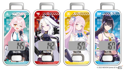 「ブルアカ」とコラボした歩数計が発売決定！アロナを含めた全101種を用意、学園モチーフのカラーリングにの画像1