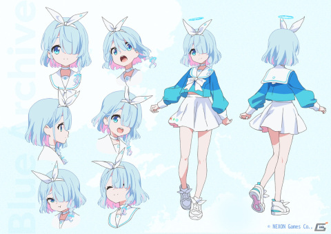 TVアニメ「ブルーアーカイブ The Animation」シロコとアロナの設定画が公開！Yostar Pictures×studio CANDYBOXによる制作にの画像2