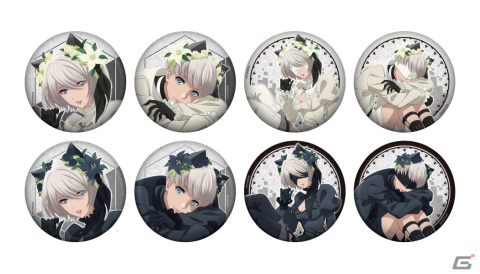 ナンジャタウンとアニメ「NieR:Automata Ver1.1a」のコラボイベントが8月11日より開催！猫耳と尻尾を装着した2B、9Sの描きおろしイラストもの画像2