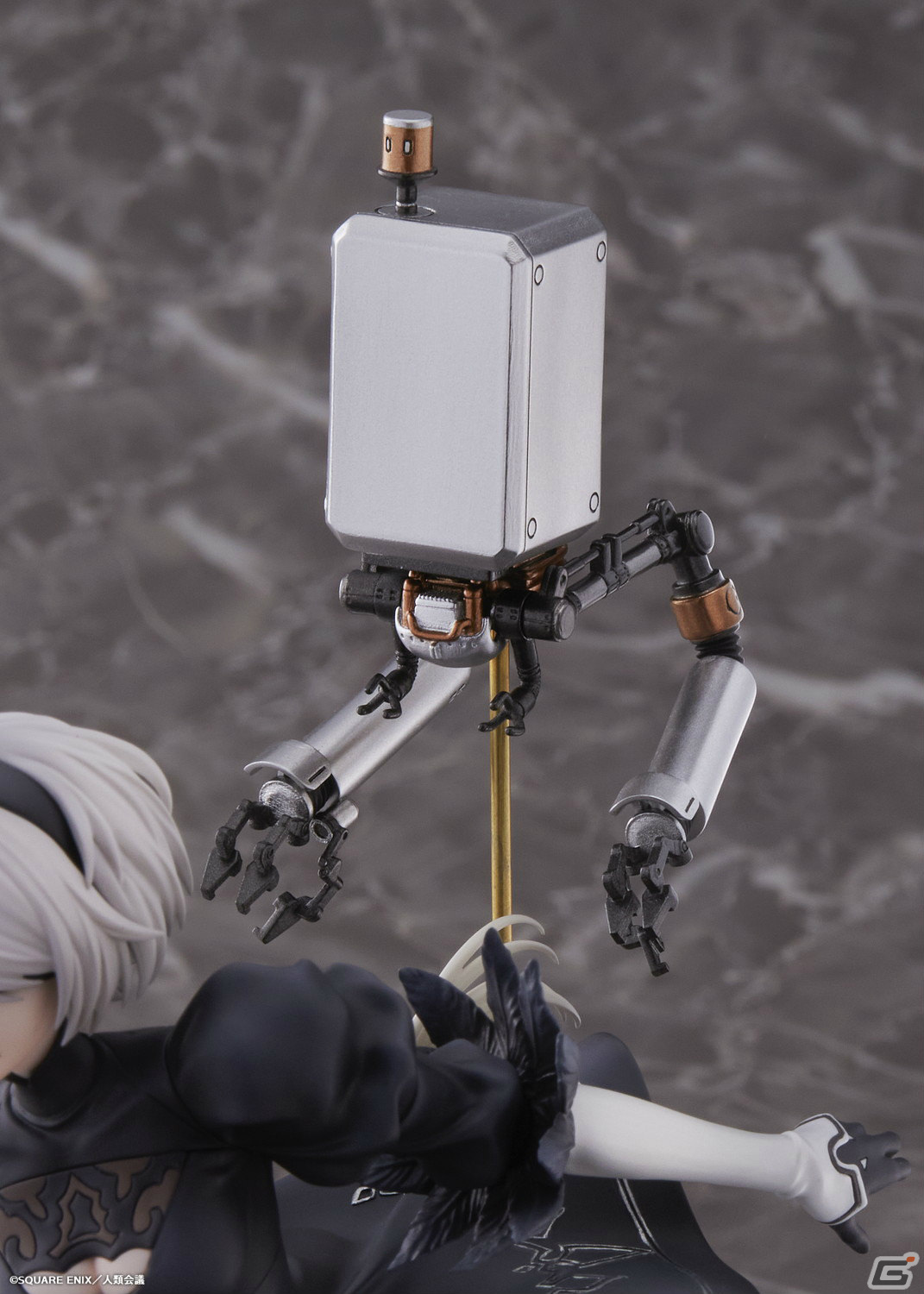 TVアニメ「NieR:Automata Ver1.1a」より2Bが1/7スケールフィギュアで登場！マスク無しver.の顔パーツも付属の画像9