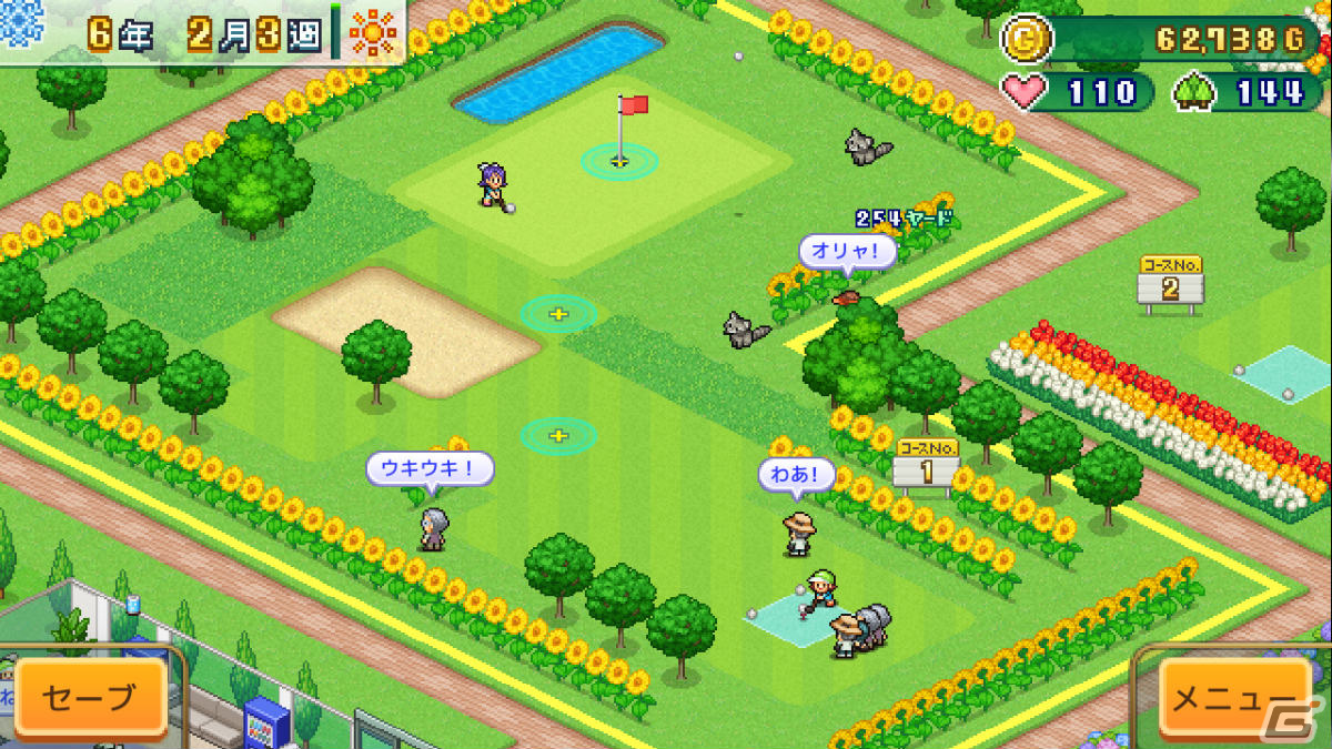 Steam版「つくろう！ゴルフの森」が7月31日にリリース！理想のゴルフ場を経営するSLGの画像2