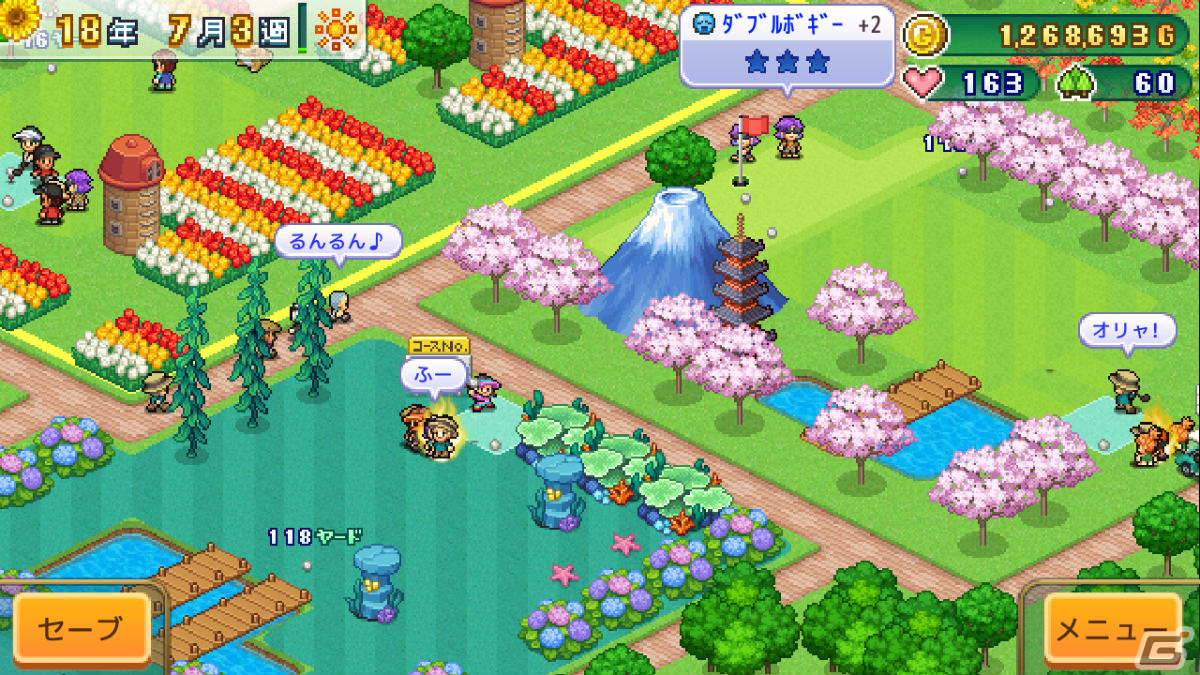 Steam版「つくろう！ゴルフの森」が7月31日にリリース！理想のゴルフ場を経営するSLGの画像3